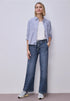 Street One Wide Leg Jeans mit Gürteldetail Style Emee - Länge 30