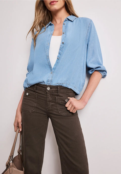 Street One Mid Waist Straight Leg Jeans Casual Fit Style Amalia - Länge 28