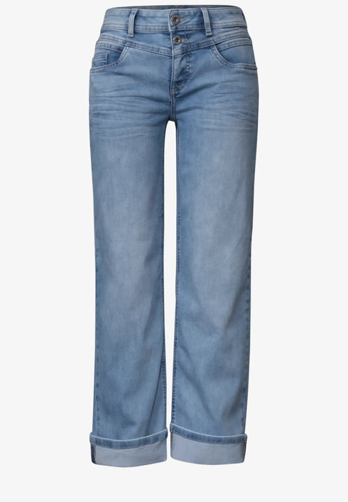 Street One - Straight Leg Jeans im Casual Fit - Länge 28 - Style Amalia - 380875
