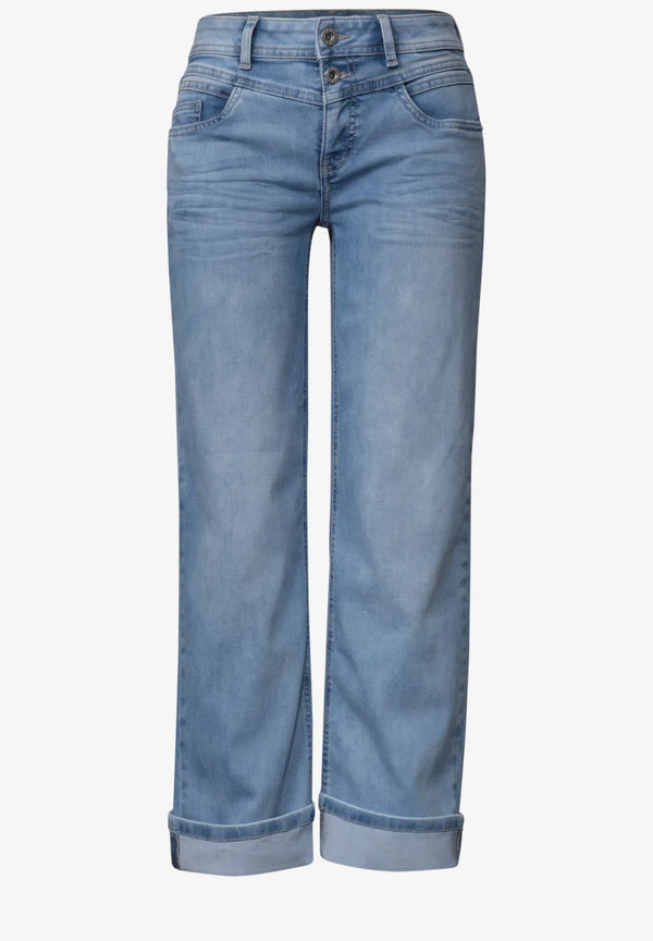 Street One - Straight Leg Jeans im Casual Fit - Länge 28 - Style Amalia - 380875