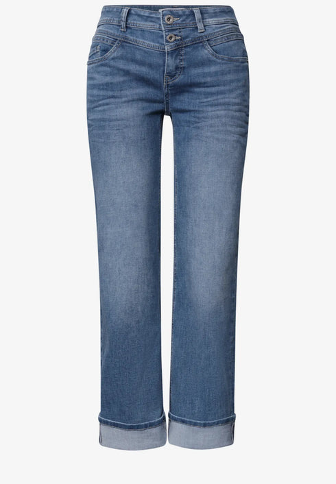 Street One - Straight Leg Jeans im Casual Fit - Länge 28 - Style Amalia - 380876