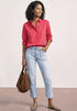 Street One Mid Waist Jeans im Chino-Look - Länge 28
