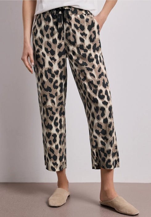 Street One Wide Leg Hose im Loose Fit mit Print - Style Emee 380975
