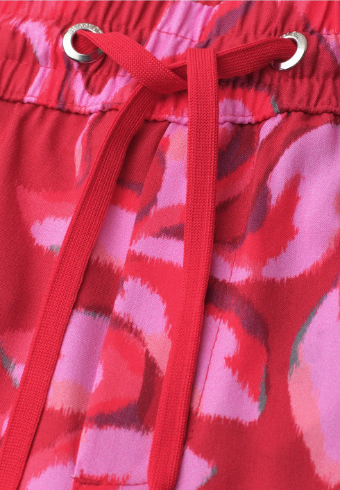Street One Wide Leg Hose im Loose Fit mit Print - Style Emee 380975