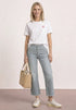 Street One Straight Leg Jeans mit Streifen - Style Amalia
