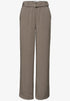 Street One Wide Leg Hose mit Gürtel Casual Fit - Länge 30
