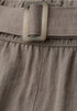 Street One Wide Leg Hose mit Gürtel Casual Fit - Länge 30
