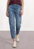 Street One High Waist Barrel Leg Jeans im Loose Fit - Style Karlie 381181 Länge 28