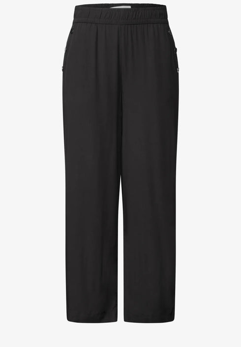 Street One Style Emee_Wide Leg Viscose Bund 381209 - Länge 28