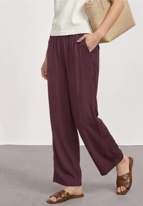 Street One Style Emee_Wide Leg Viscose Bund 381209 - Länge 28