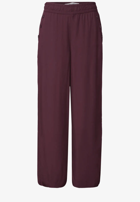 Street One Style Emee_Wide Leg Viscose Bund 381209 - Länge 28
