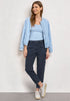 Street One - High Waist Barrel Leg Hose im Casual Fit - Länge 28 - Style Karlie - 381352