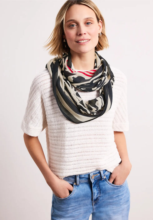 Street One Printed Modal Loop Clothing