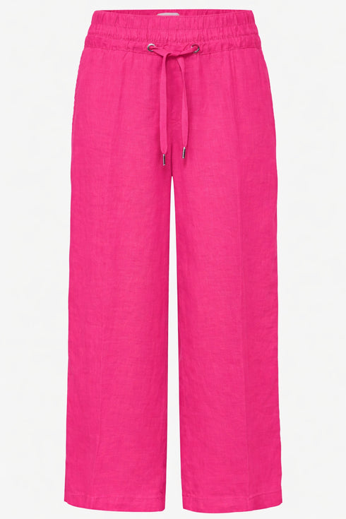 Street One Wide Leg Hose im Loose Fit aus Leinen
