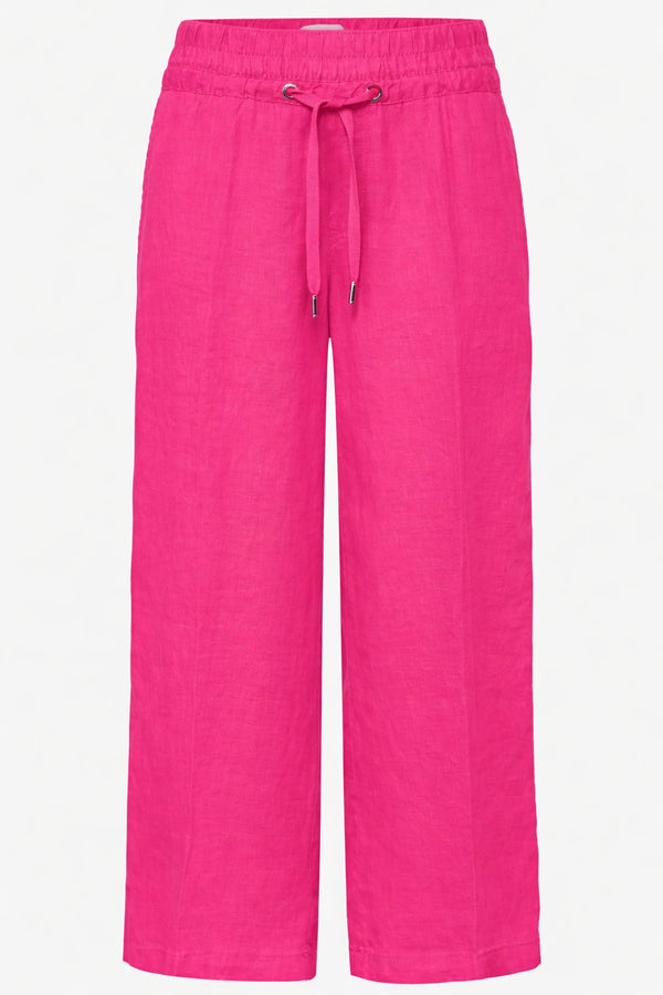 Street One Wide Leg Hose im Loose Fit aus Leinen