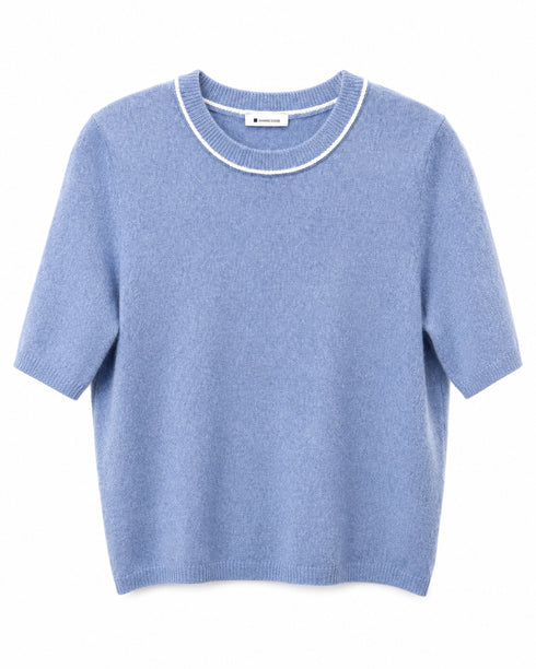 Street One - LTD QR cosy sweater with collar - 303875