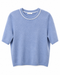 Street One - LTD QR cosy sweater with collar - 303875