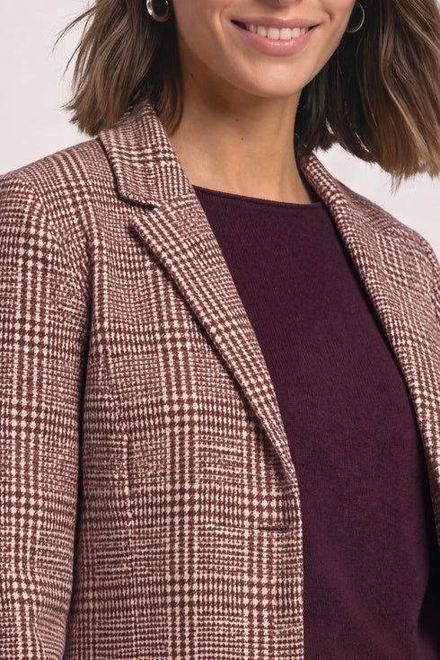 Street One - LTD QR Check Blazer - 213163