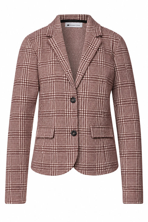 Street One - LTD QR Check Blazer - 213163