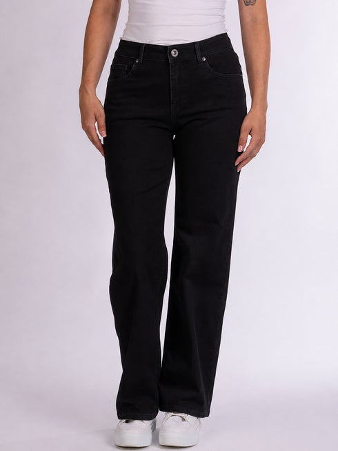 Blue Monkey 57Zoe 30979B Basic Straight Wideleg - Länge 32