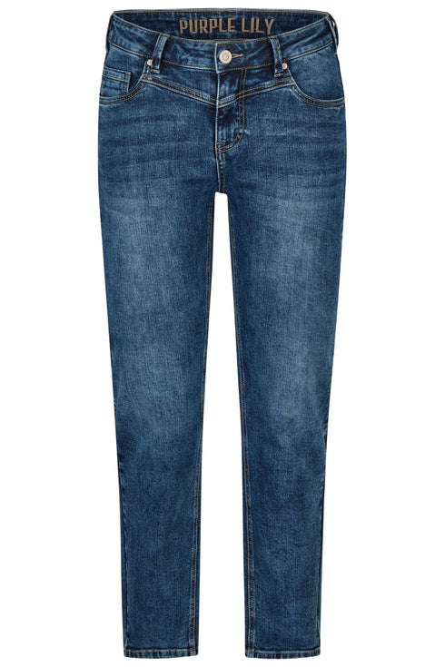 Purple Lily - Denim Slim Fit - 57Iris A348Y