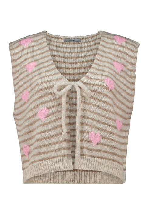 Hailys sleeveless vest Vi44ola