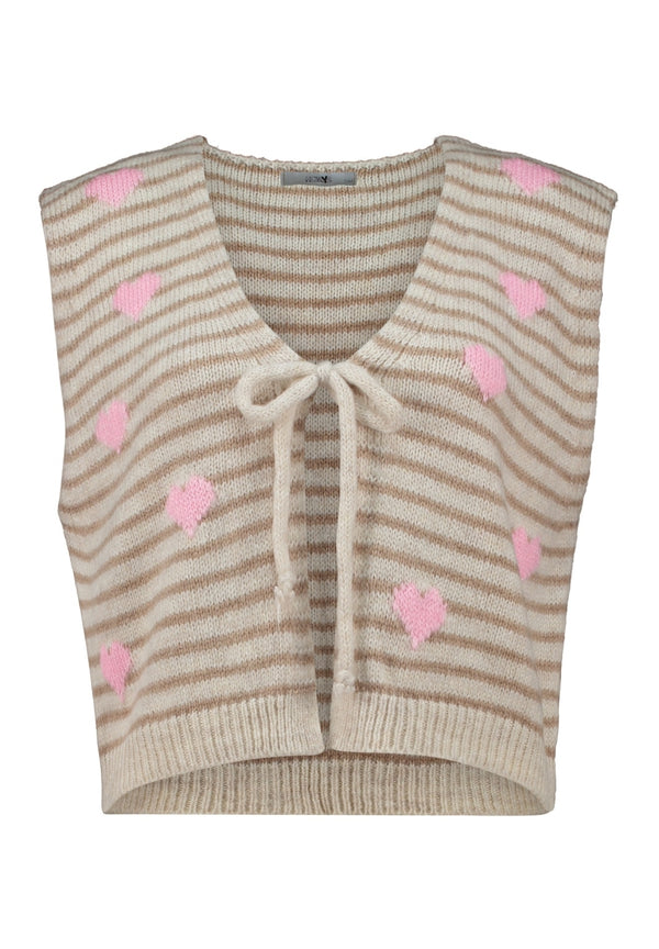 Hailys sleeveless vest Vi44ola