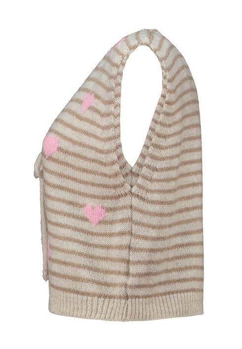 Hailys sleeveless vest Vi44ola
