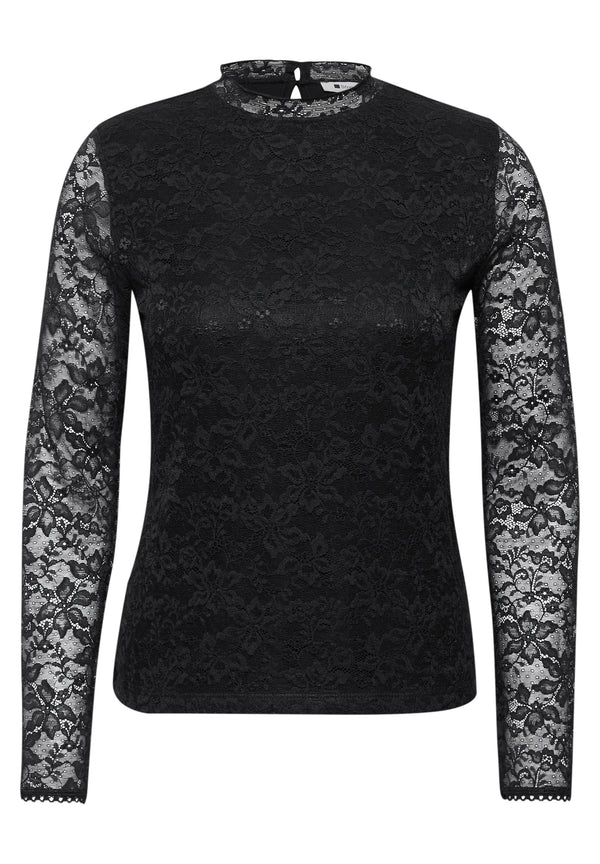 Street One - LTD QR lace turtle neck shirt - A326059