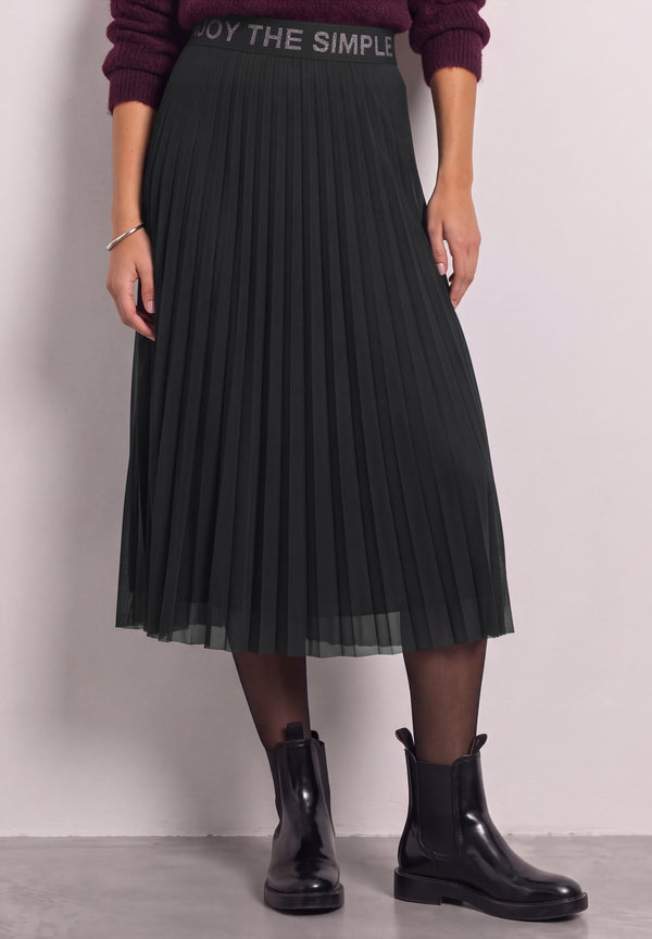 Street One - Mesh Plissée skirt - 362073