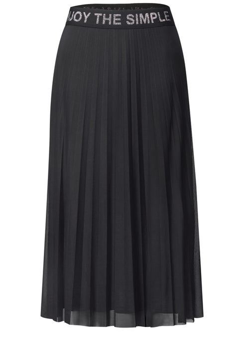 Street One - Mesh Plissée skirt - 362073