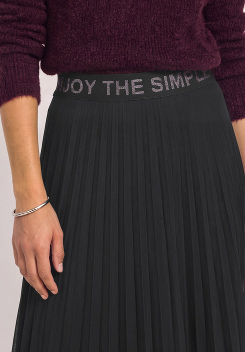Street One - Mesh Plissée skirt - 362073