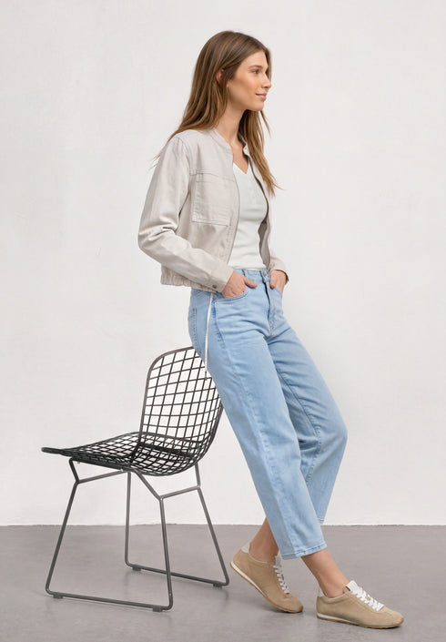 Street One - 3/4-Arm Shirt mit Knopfdetail - 325580