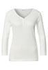 Street One - 3/4-Arm Shirt mit Knopfdetail - 325580