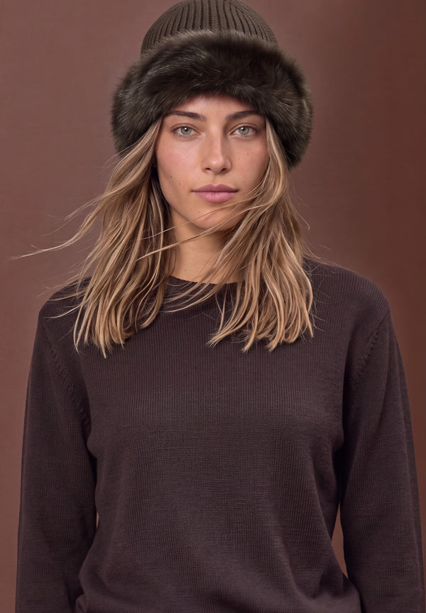 Street One - Fur Knit Beanie - 573181