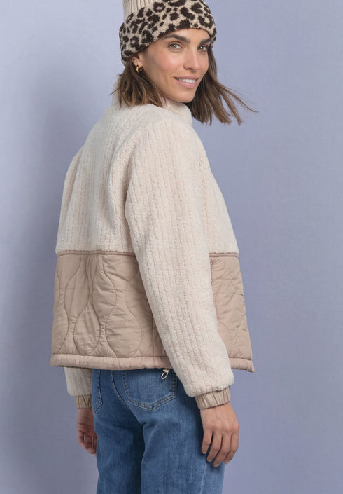 Street One - LTD QR Mat Mix Teddy Jacket - 202251