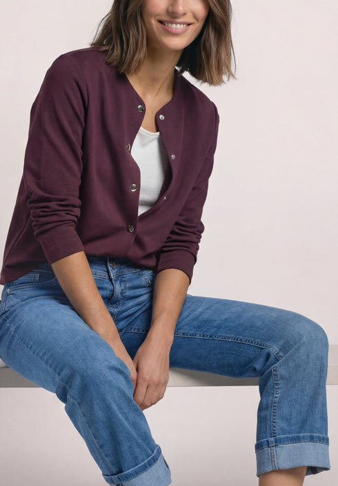 Street One - short jacket with deco buttons - 325710