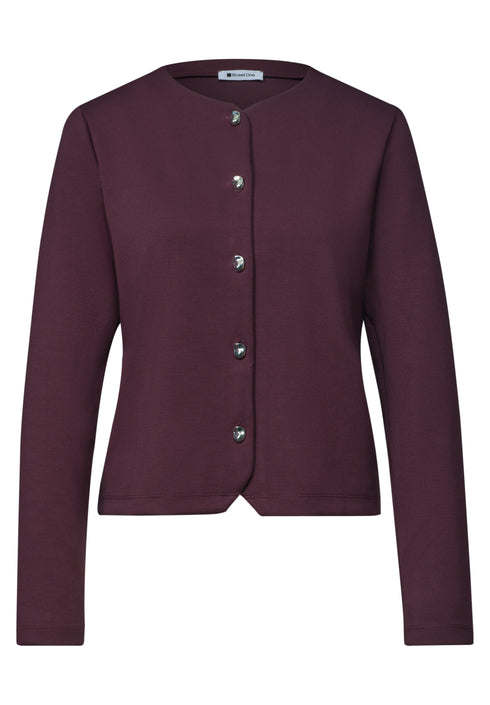 Street One - short jacket with deco buttons - 325710