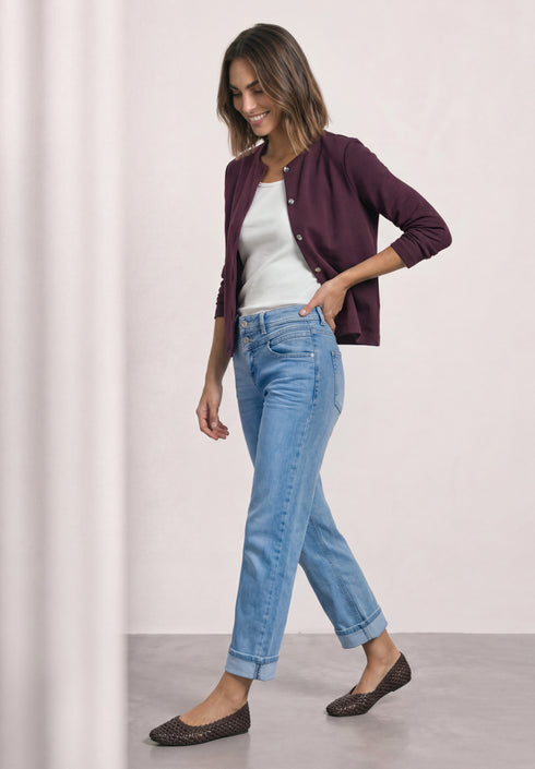 Street One - short jacket with deco buttons - 325710