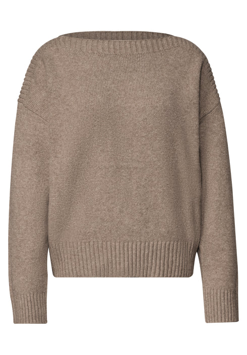 Street One - cosy u-boat sweater - 304055