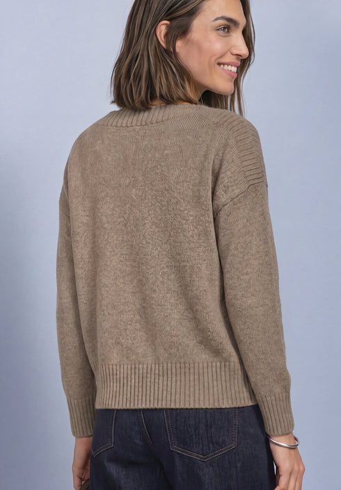 Street One - cosy u-boat sweater - 304055
