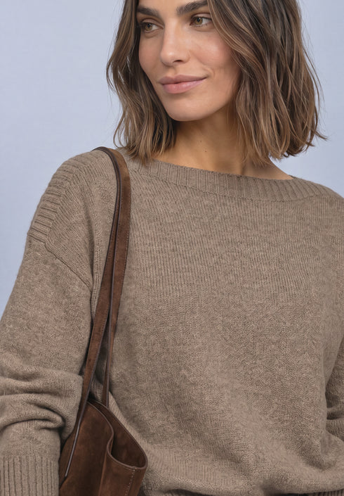 Street One - cosy u-boat sweater - 304055