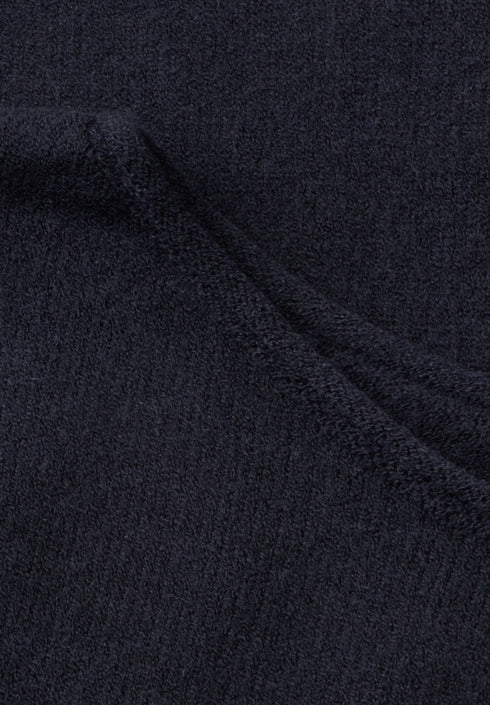 Street One - LTD QR rolled edge u-boat sweater - 303963