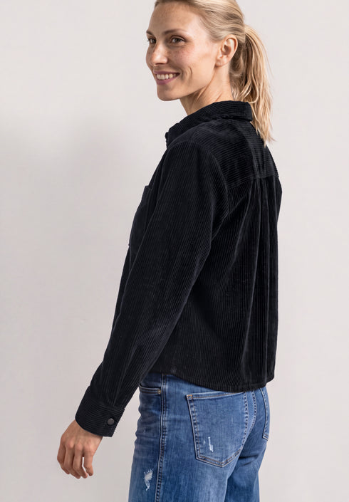 Street One - LTD QR Courduroy shirtcollar - 346941