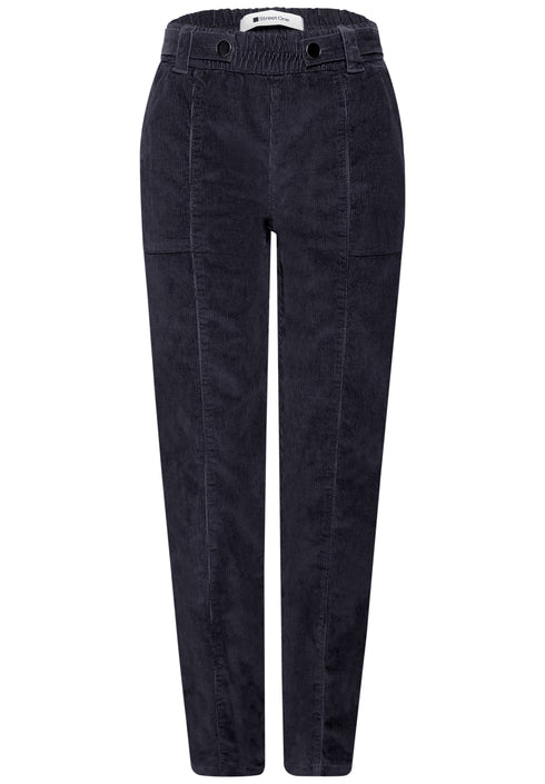 Street One - Style Karlie Barrel Highwaist Corduro - Länge 30 - 381470
