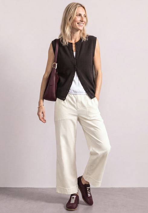 Street One - LTD QR sleeveless cardigan - 254146