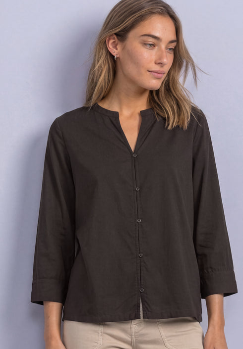 Street One - QR Splitneck blouse - 346856