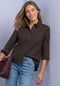 Street One - LTD QR Corduroy Mix shirtcollar - 346862