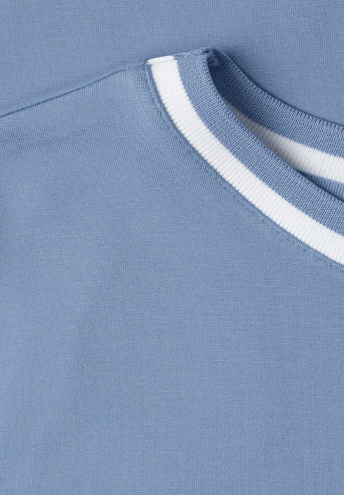 Street One - LTD QR shirt with stripes - 325699