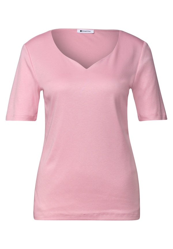 Street One - Style heart neck Ada 1/2 sleeve - 325094